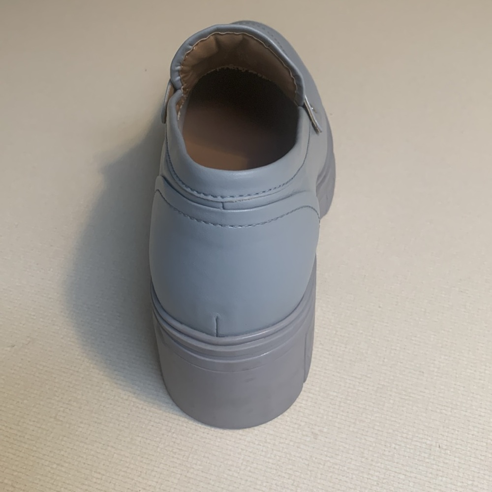 BC Footwear Light Blue Loafers - Picture 4 of 8